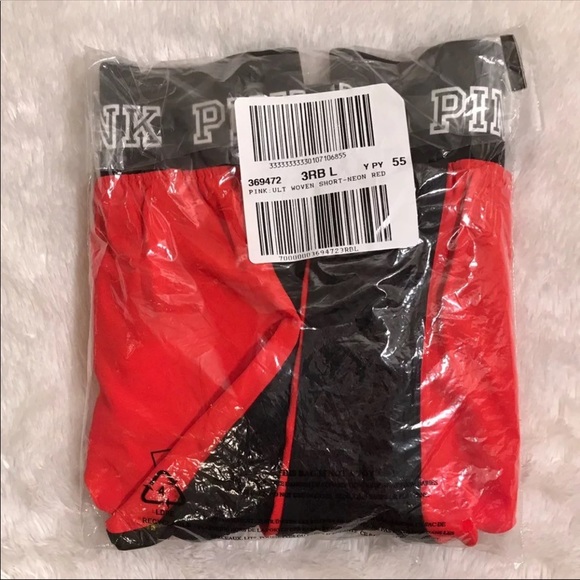 NWT VICTORIA’S SECRET PINK ATHLETIC SHORTS - Picture 2 of 2